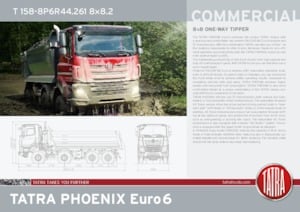 Rigid Chassis Tatra T 158-8P6R44.261