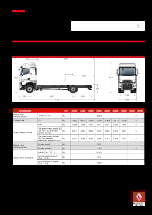 Rigid Chassis Renault T 440.18 HIGHCAB 4x2 R E6 (LHD)