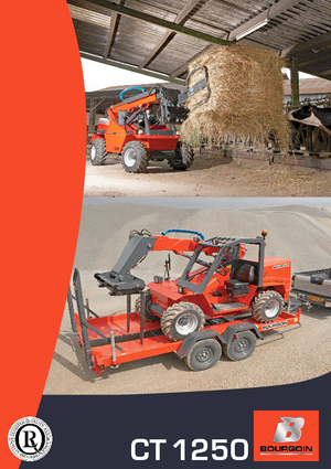 Telehandlers Manufarm CT 1250