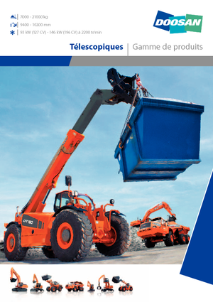 Teleskopik yükleyiciler Doosan DT70