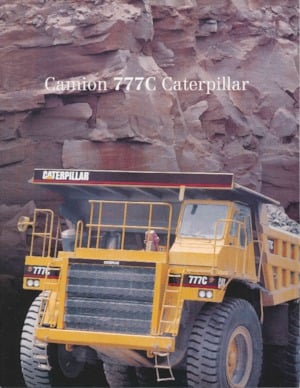 Rigid Dump Trucks Caterpillar 777 C