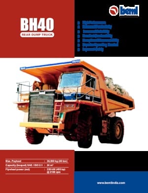 Sabit damperli kamyon Beml BH40