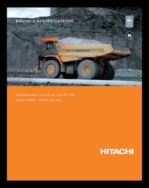 Rigid Dump Trucks Hitachi EH1100-3
