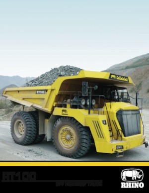 Rigid Dump Trucks RHINO RT100