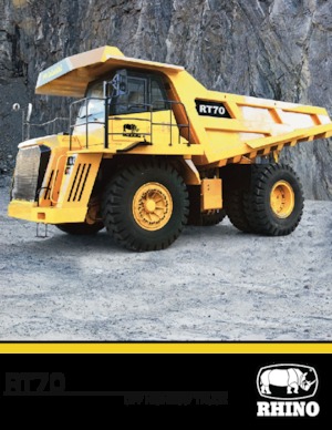 Sabit damperli kamyon RHINO RT70
