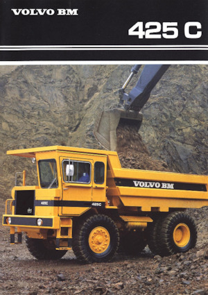 Sabit damperli kamyon Volvo 425C