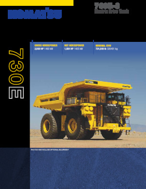 Rigid Dump Trucks Komatsu 730E-8