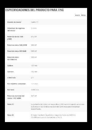 Rigid Dump Trucks Caterpillar 775G