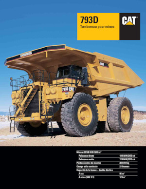 Rigid Dump Trucks Caterpillar 793D
