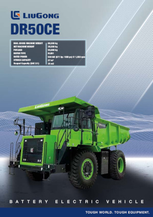 Rigid Dump Trucks Liugong DR50CE
