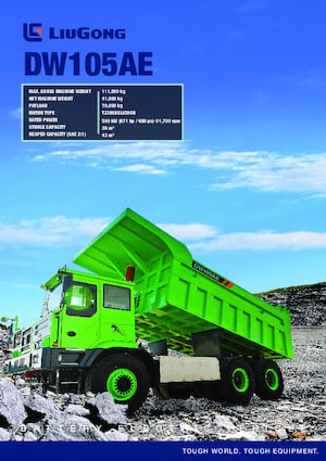 Rigid Dump Trucks Liugong DW105AE