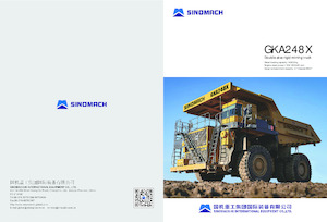 Rigid Dump Trucks Sinomach GKA248X