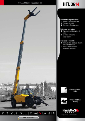Telehandlers Haulotte HTL3614