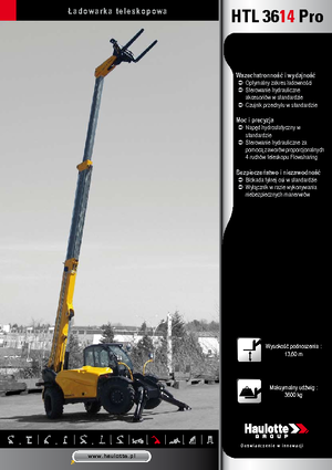 Telehandlers Haulotte HTL3614