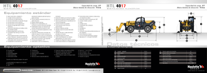 Telehandlers Haulotte HTL4017