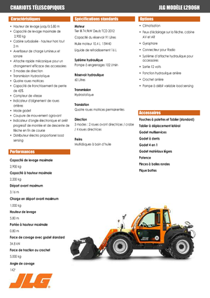 Teleskopik yükleyiciler JLG L 2906 H