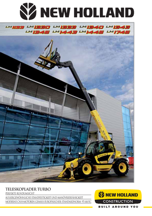 Telehandlers New Holland LM 1333 turbo
