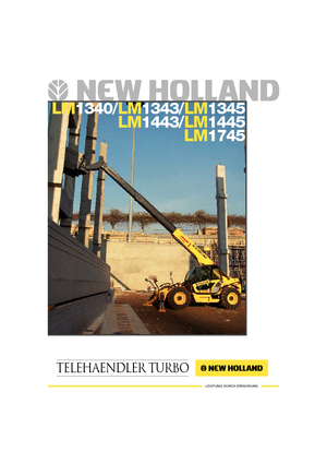 Telehandlers New Holland LM 1345 turbo