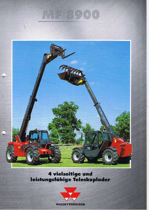 Telehandlers Massey Ferguson MF 8937