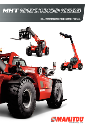 Telehandlers Manitou MHT 10180
