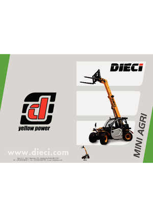 Telehandlers Dieci Mini Agri 25.6