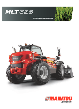 Telehandlers Manitou MLT 629 24
