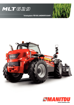 Telehandlers Manitou MLT 629 24