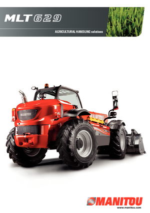 Telehandlers Manitou MLT 629 24