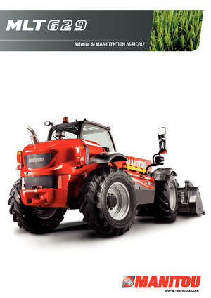 Telehandlers Manitou MLT 629 24