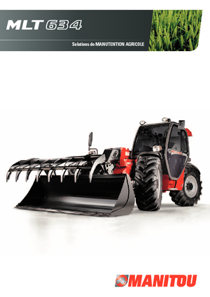 Teleskopik yükleyiciler Manitou MLT 634-120  LSU