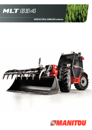 Teleskopik yükleyiciler Manitou MLT 634-120  LSU