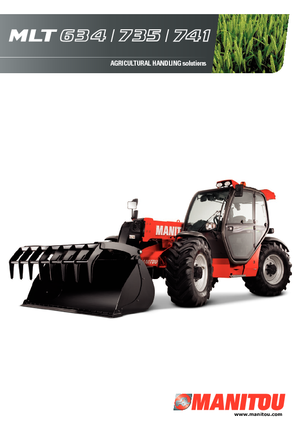 Telehandlers Manitou MLT 634-120  LSU PS
