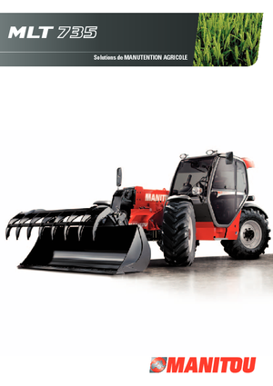Teleskopik yükleyiciler Manitou MLT 735-120 LSU