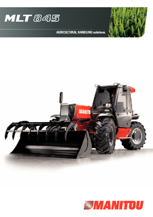 Teleskopik yükleyiciler Manitou MLT 845-120 LSU