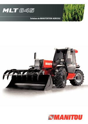 Teleskopik yükleyiciler Manitou MLT 845-120 LSU