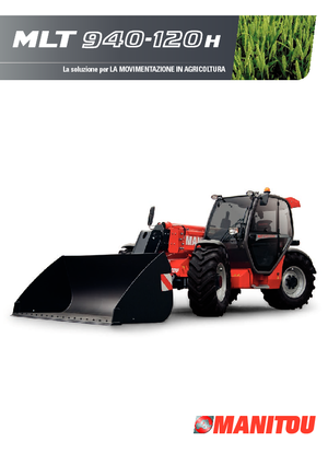 Telehandlers Manitou MLT 940-120 H LSU