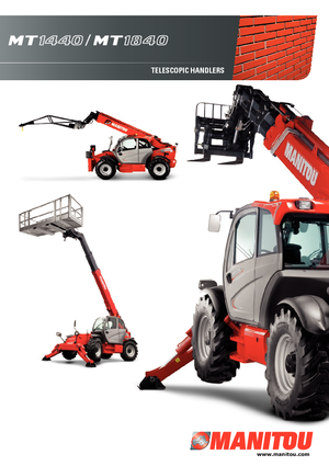 Teleskopik yükleyiciler Manitou MT 1840 Comfort