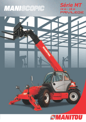 Telehandlers Manitou MT 1440 Privilege