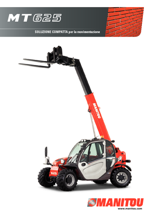 Telehandlers Manitou MT 625 T