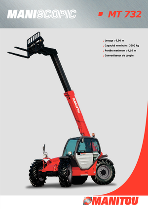 Teleskopik yükleyiciler Manitou MT 732