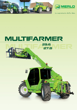 Teleskopik yükleyiciler Merlo Multifarmer 29.6