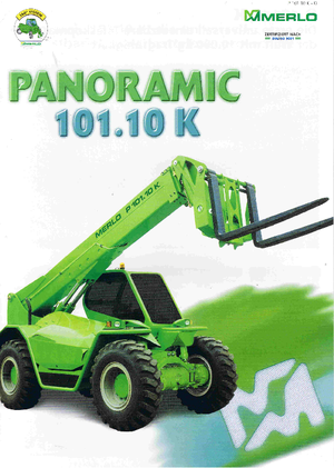 Telehandlers Merlo P 101.10 K