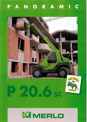 Telehandlers Merlo P 20.6 SC