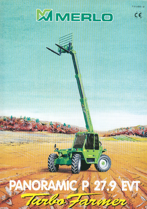 Telehandlers Merlo P 27.9 EVT