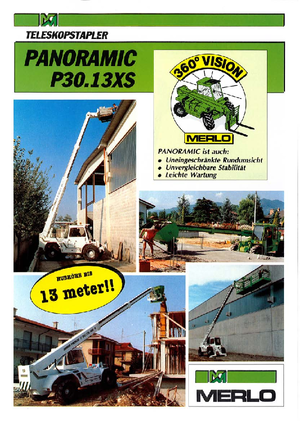 Telehandlers Merlo P 30.13 XS