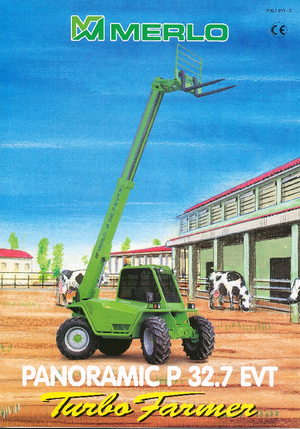 Telehandlers Merlo P 32.7 EVT