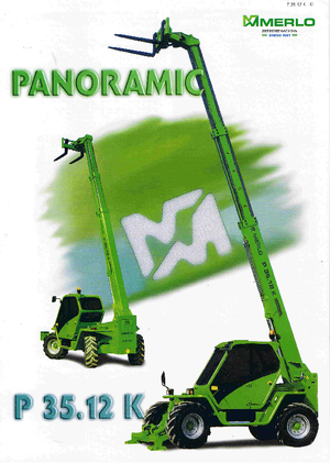 Telehandlers Merlo P 35.12 K