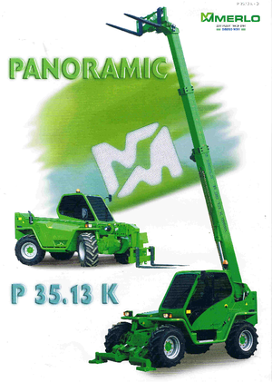 Telehandlers Merlo P 35.13 K