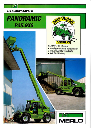 Telehandlers Merlo P 35.9 XS