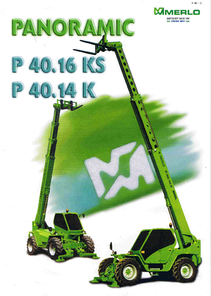 Telehandlers Merlo P 40.16 KS